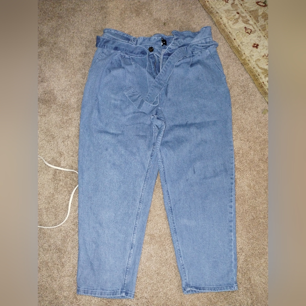 Who What Wear High Rise Light Blue Jeans